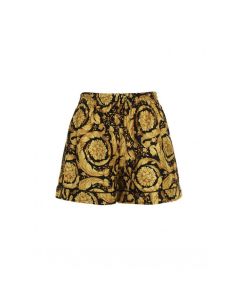 VERSACE MULTICOLOR BAROCCO PYJAMA SHORTS